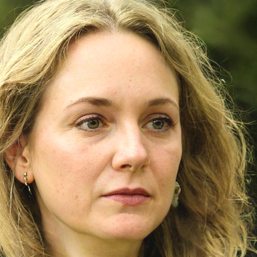 Zufriedene Kundin